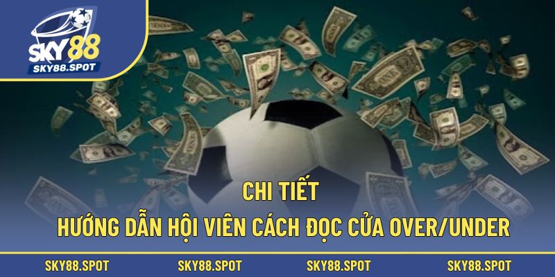 Chi tiết hướng dẫn hội viên cách đọc cửa Over/Under