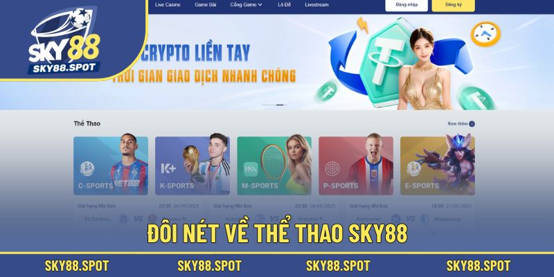 Sơ lược chung về thể thao SKY88