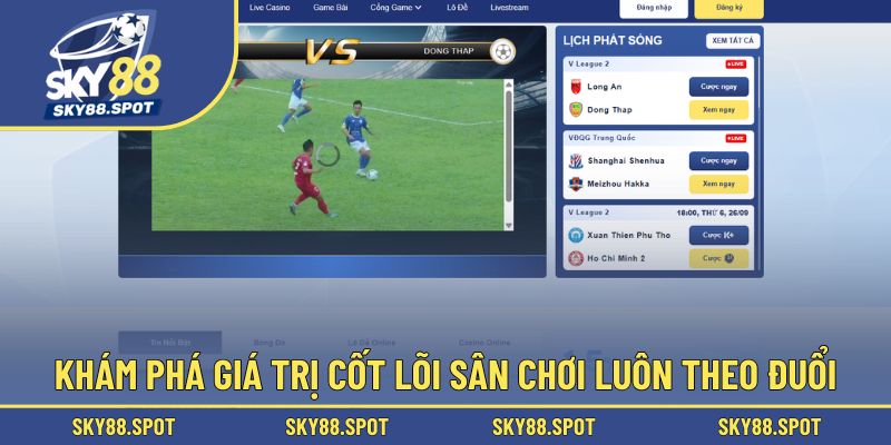 Nhà cái hoạt động với giá trị cốt lõi cụ thể